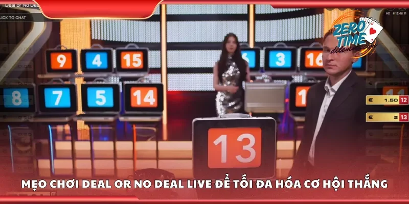 Top tips chơi deal or no deal live để tối đa hóa cơ hội thắng