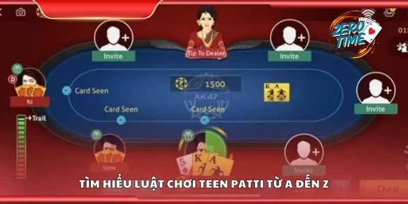 Tìm hiểu luật chơi teen patti từ A đến Z